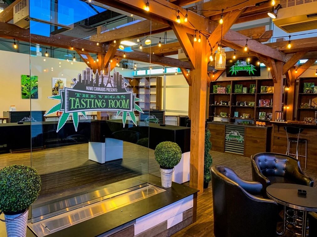 cannabis tasting room in vegas